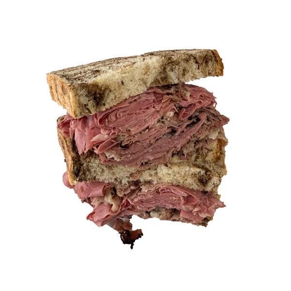 Full Mix Sandwich (Corned Beef & Pastrami) Served with chips and pickle
